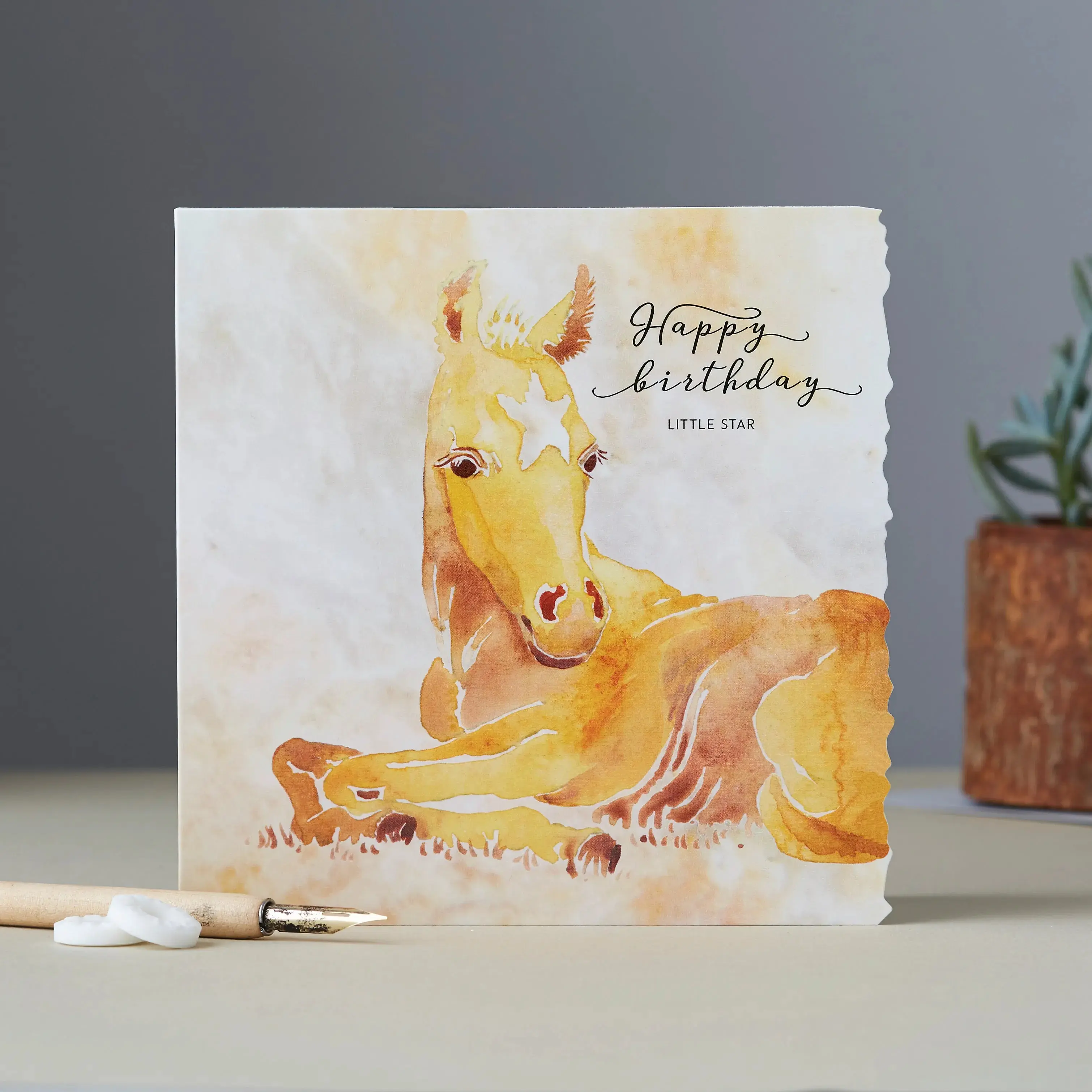 Deckled Edge Fanciful Dolomite Card - Image 12