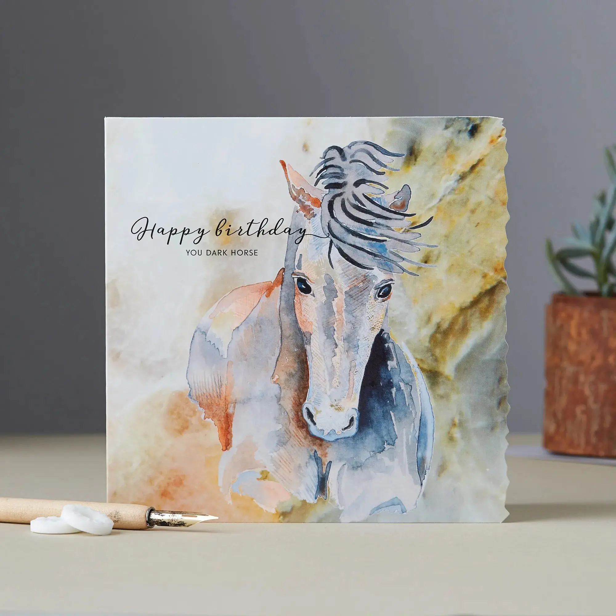 Deckled Edge Fanciful Dolomite Card - Image 14