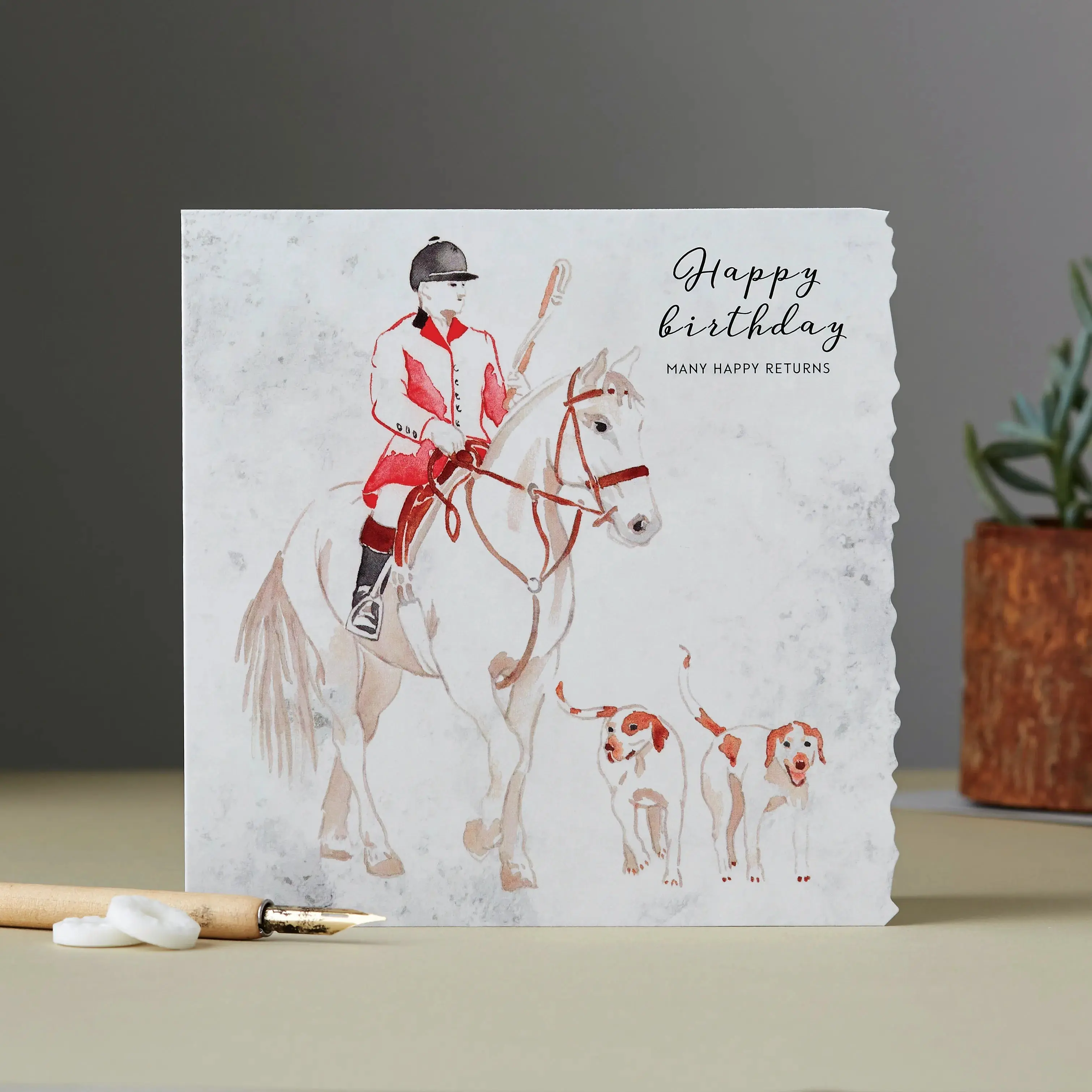 Deckled Edge Fanciful Dolomite Card - Image 6
