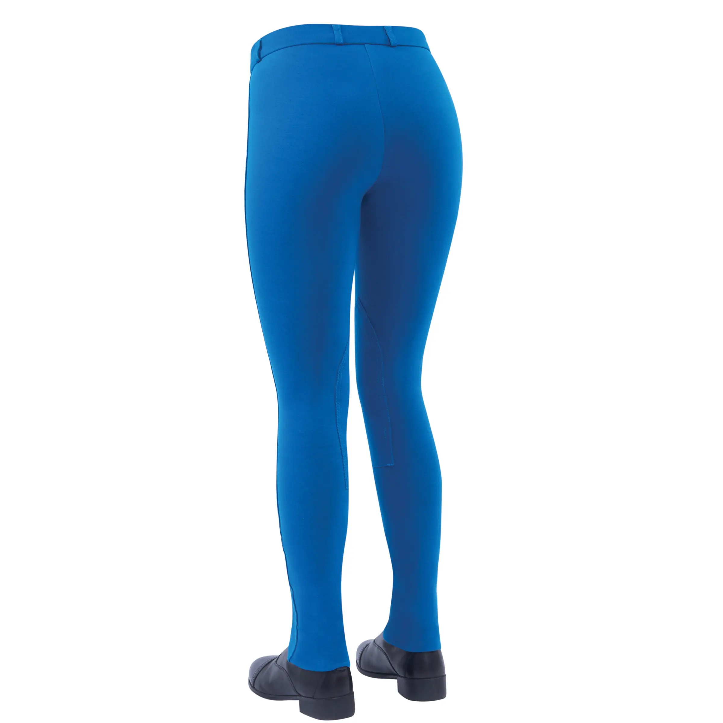Dublin Beige Supa-Fit Zip Up Knee Patch Jodhpurs - Image 5