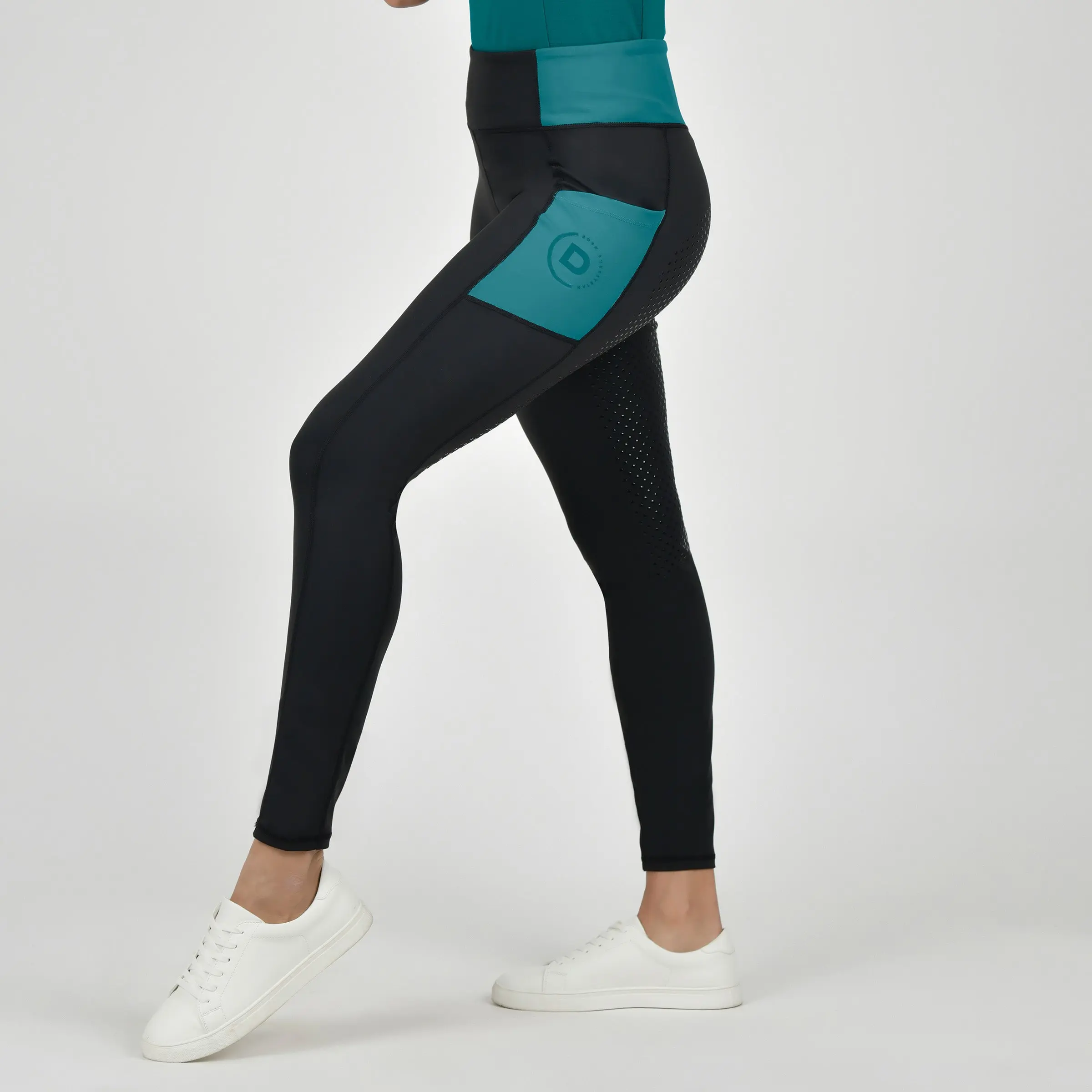 Dublin Black Everyday Riding Tights - Image 18