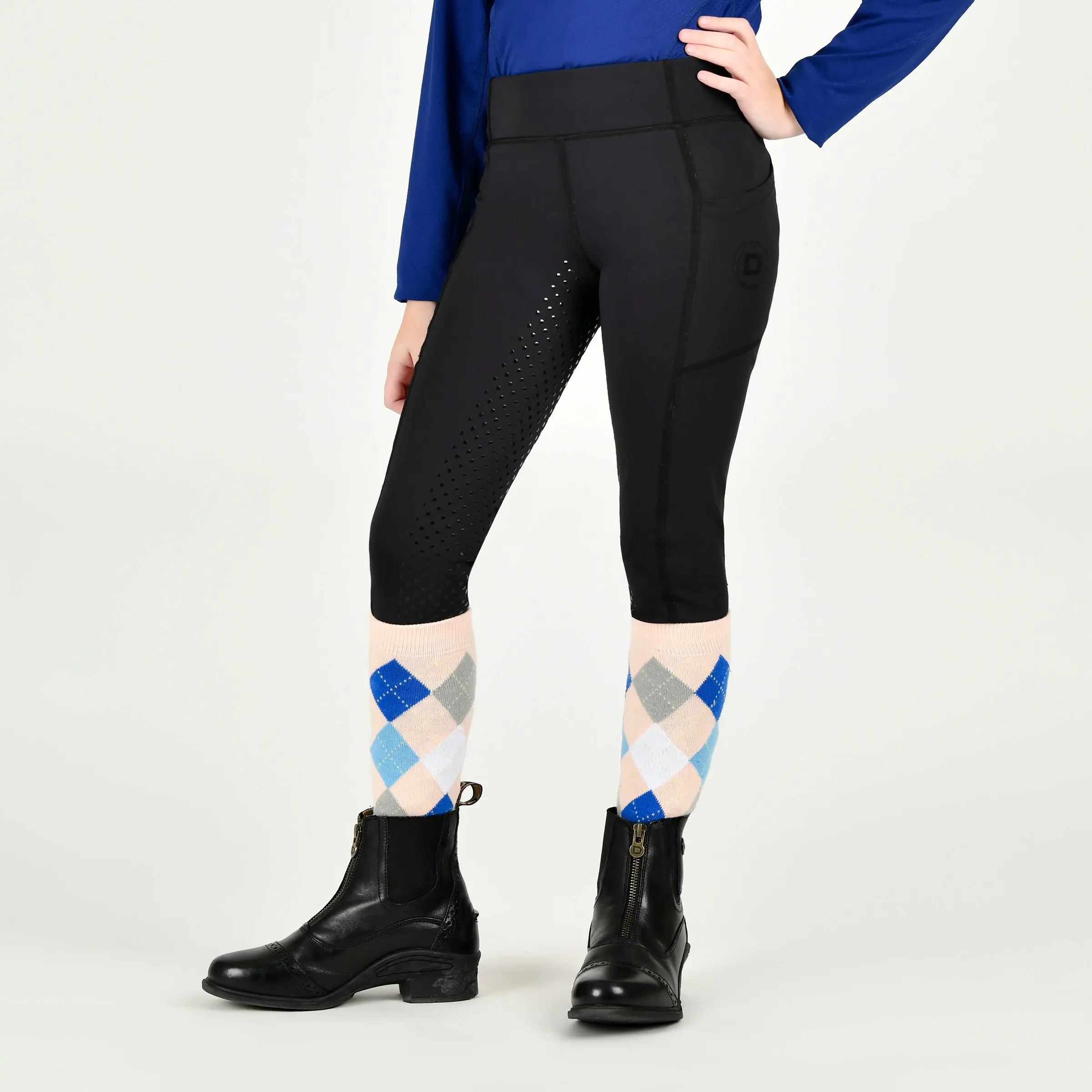 Dublin Black Kids Everyday Riding Tights
