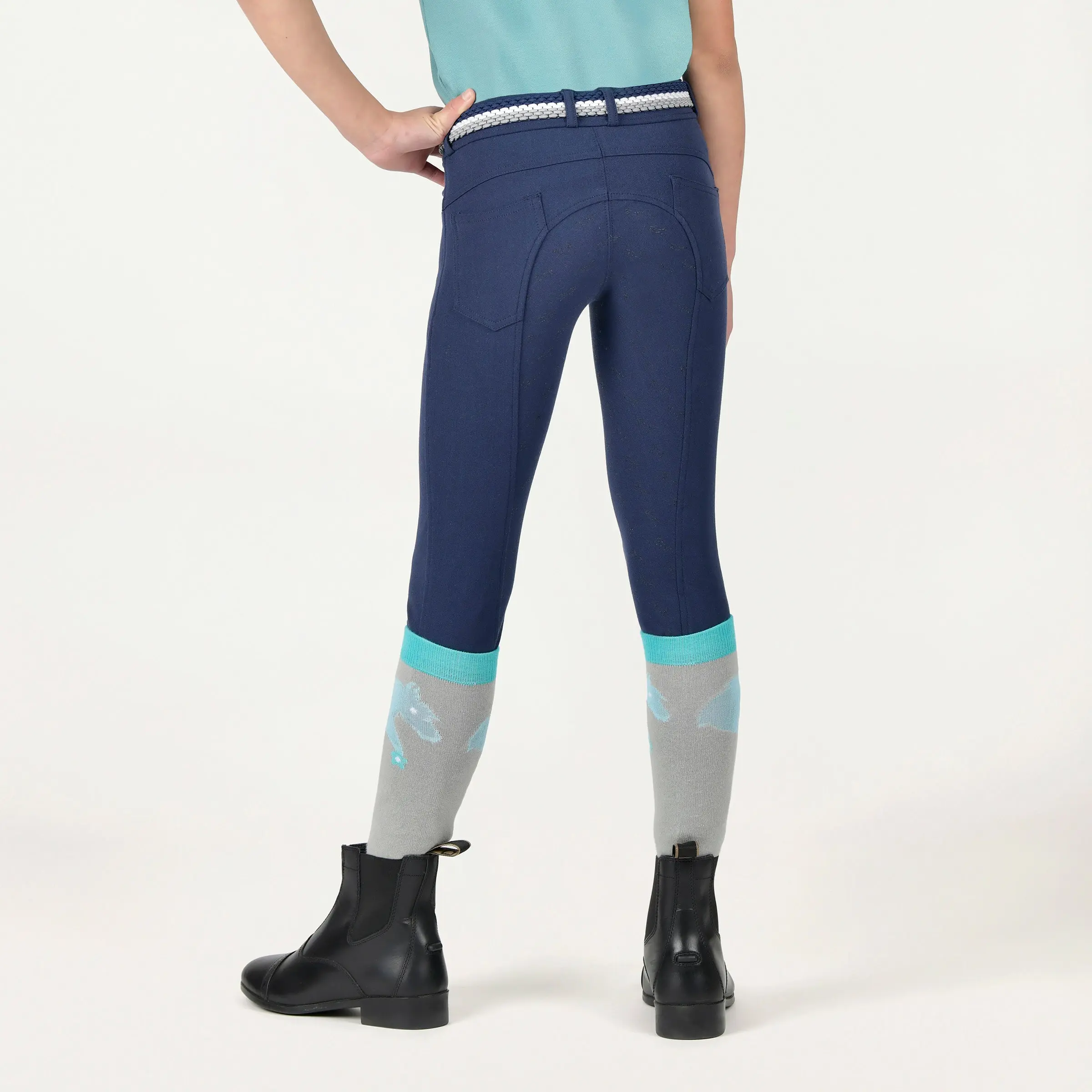 Dublin Naval Academy Kids Cammy Comfort Twill Breeches - Image 3