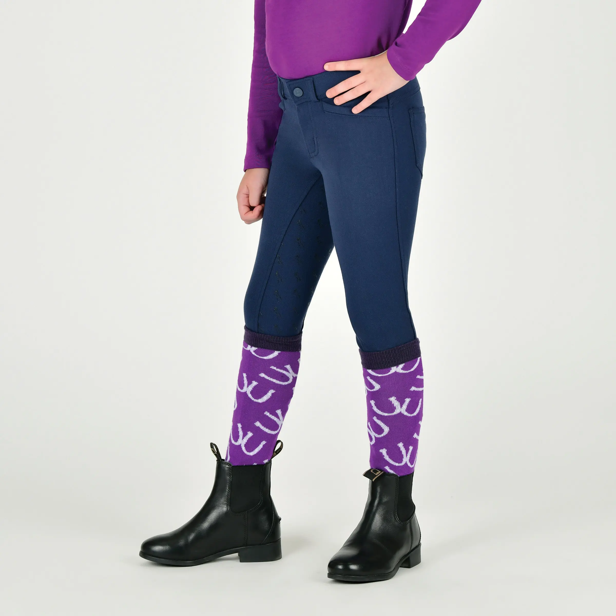 Dublin Naval Academy Kids Cammy Comfort Twill Breeches - Image 8