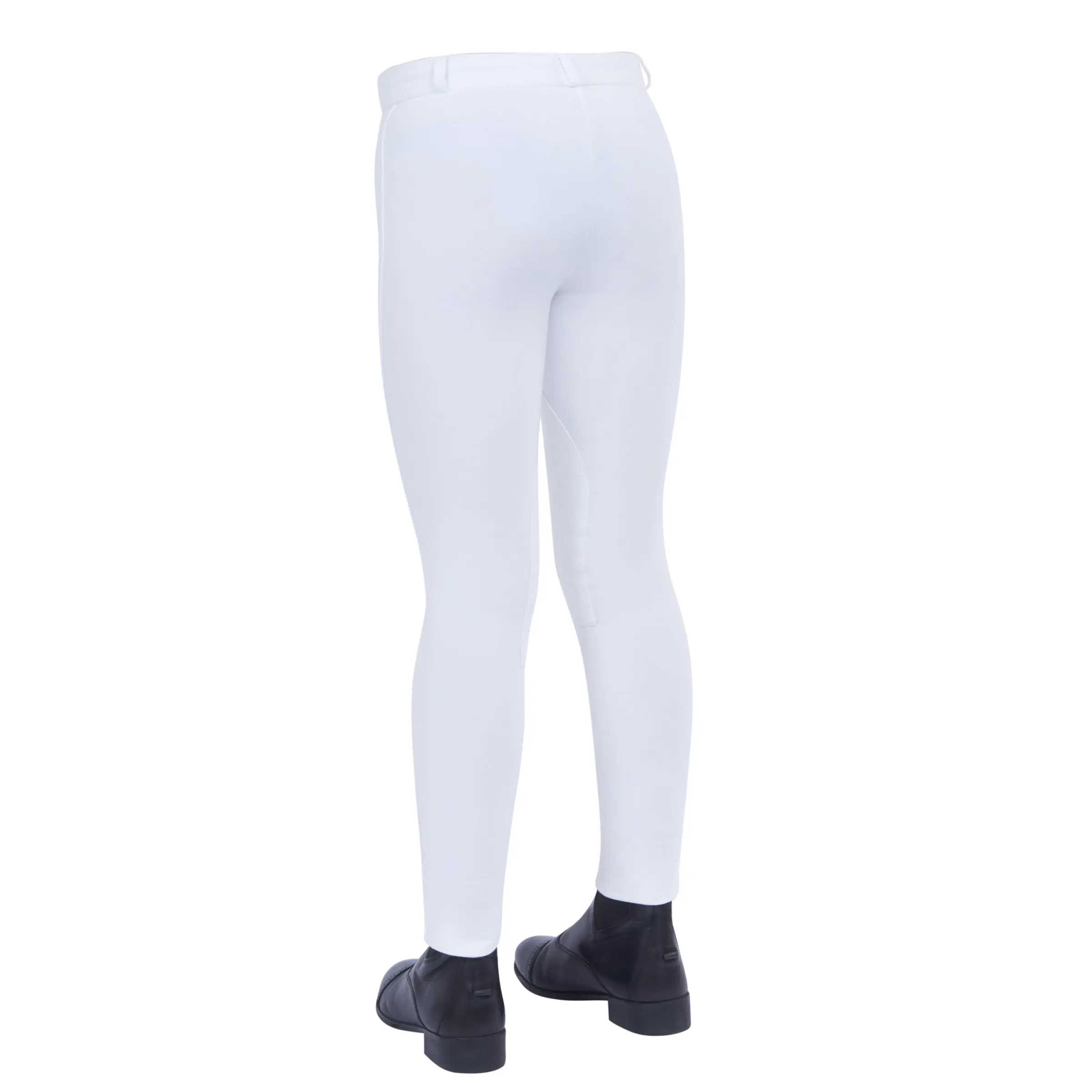 Dublin Navy Supa-Fit Zip Up Knee Patch Jodhpurs - Image 9