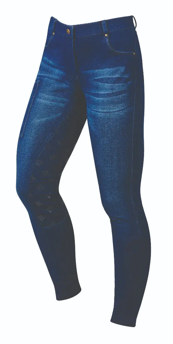 Dublin Shona Silicone Full Grip Denim Breeches - Image 22