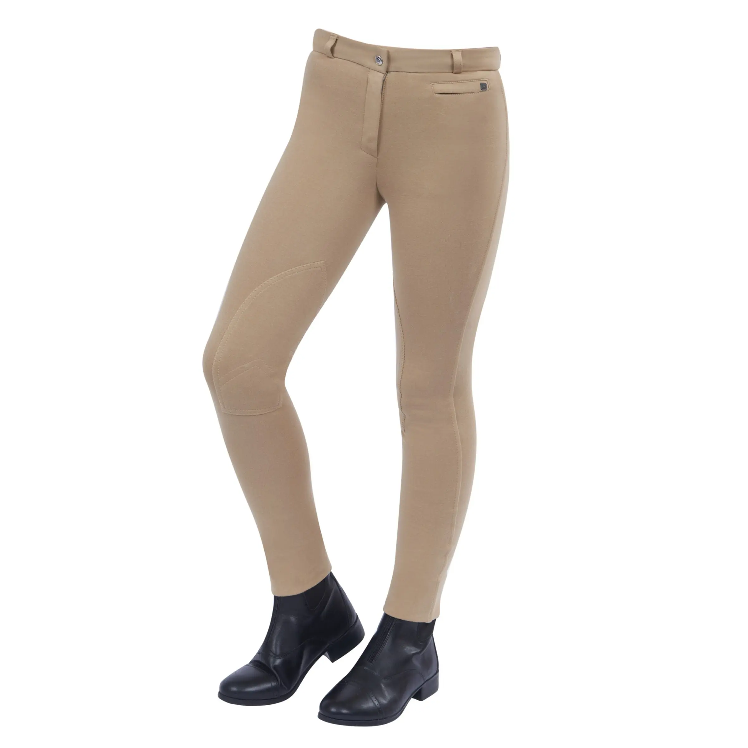 Dublin Supa-Fit Ladies Zip Up Knee Patch Jodhpurs - Image 13