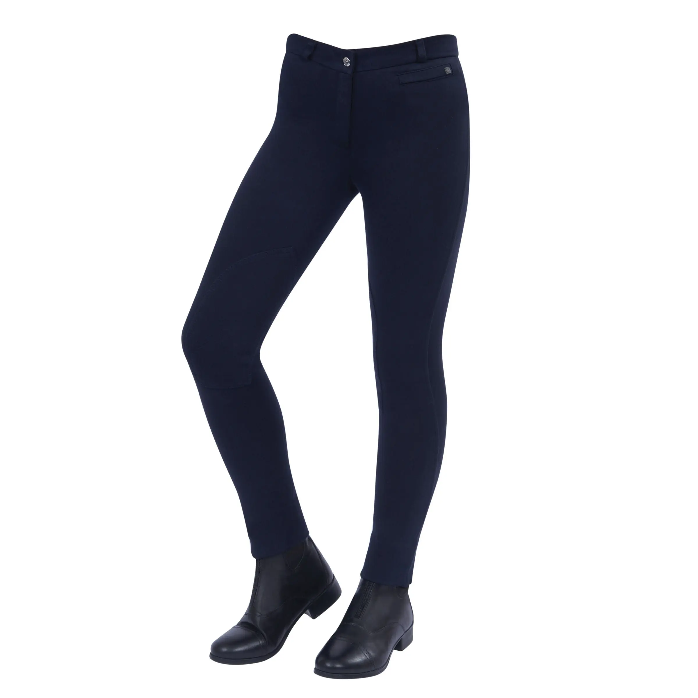 Dublin Supa-Fit Ladies Zip Up Knee Patch Jodhpurs - Image 21