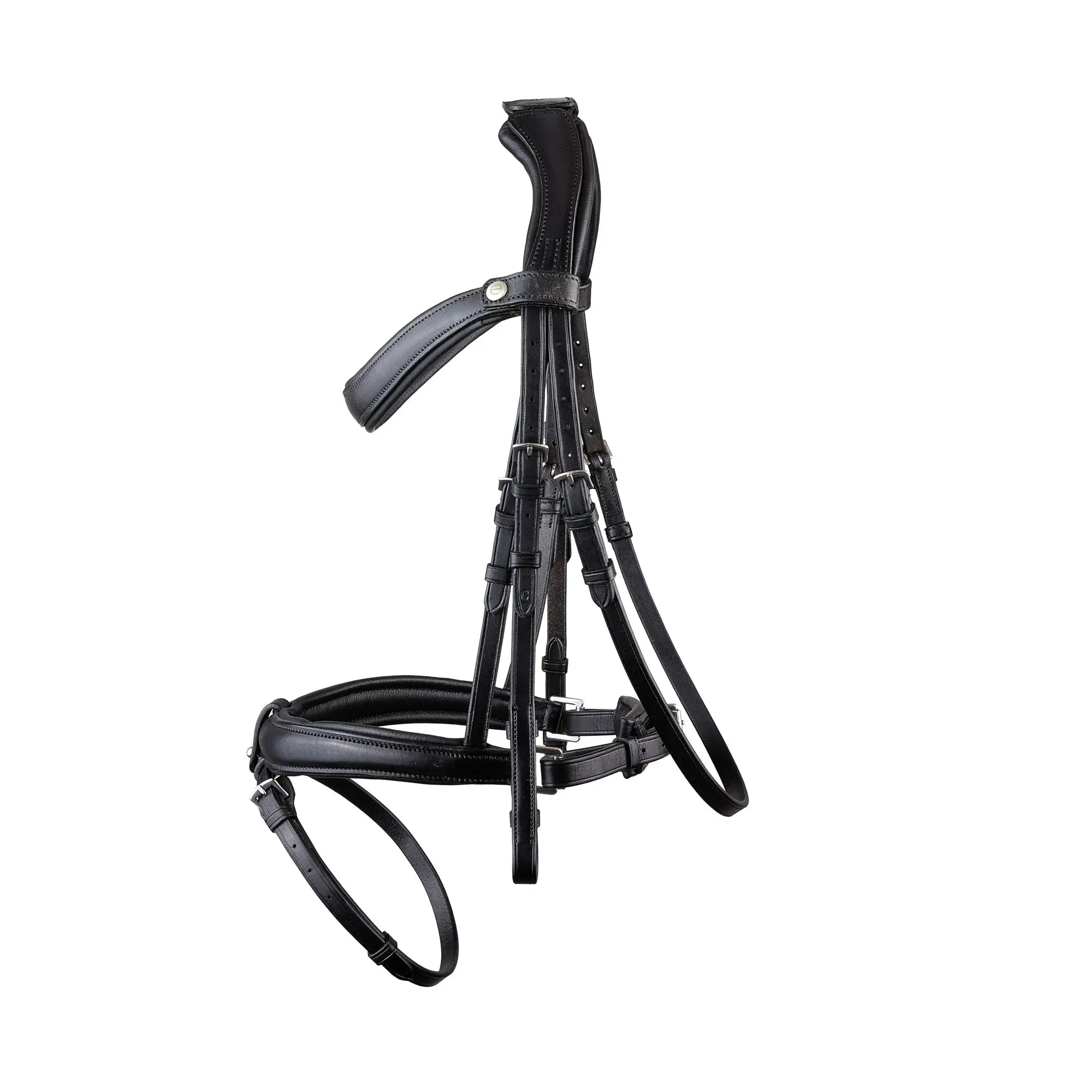 EcoRider Black Ultra Comfort Claddagh Bridle - Image 3