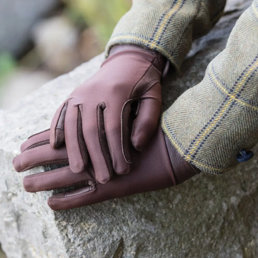 Equetech Junior Stretch Show Gloves