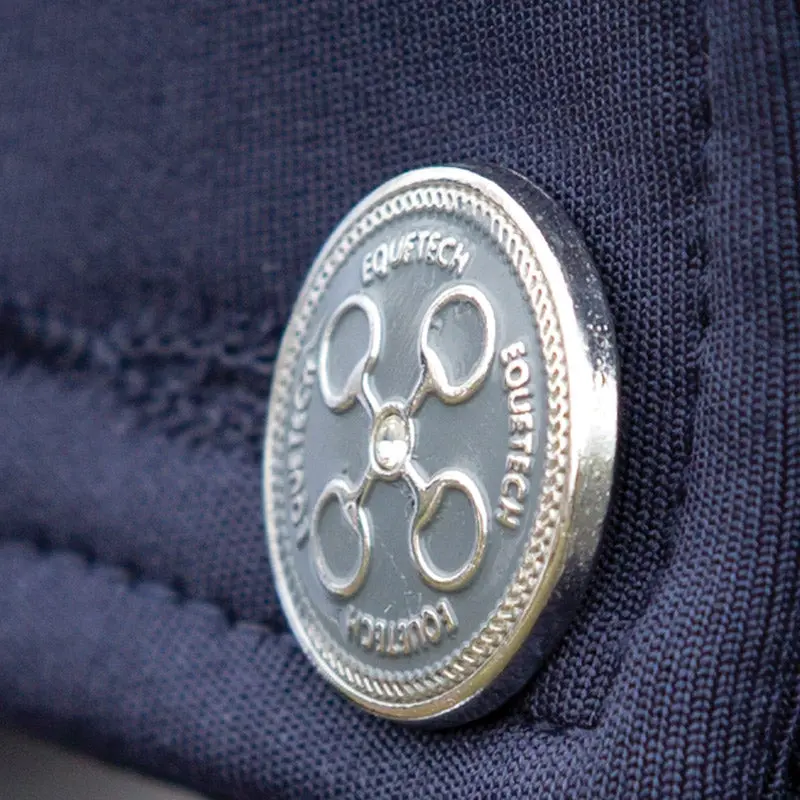 Equetech Navy / Rose Ladies Jersey Deluxe Competition Jacket - Image 3