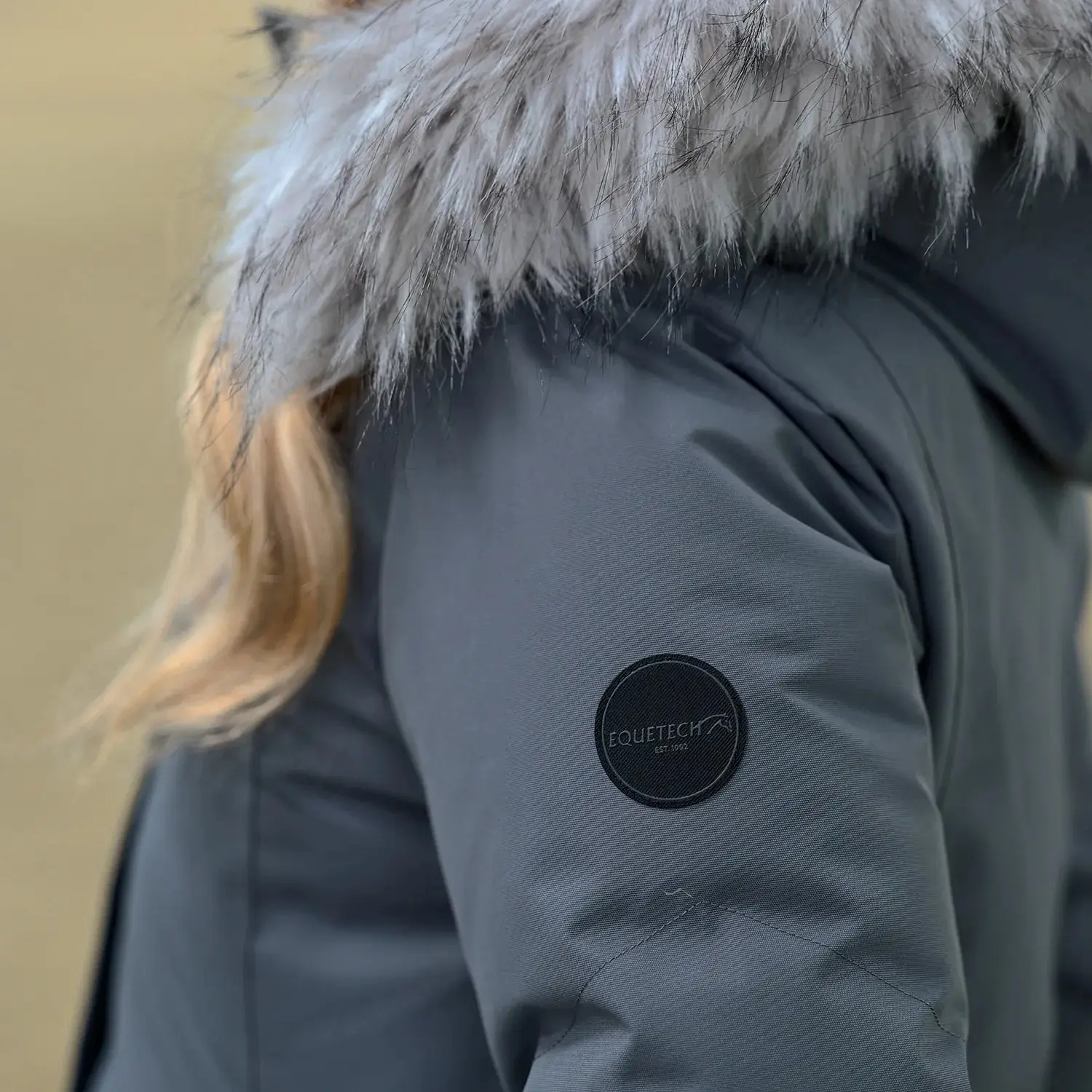 Equetech Ladies Stratus Padded Waterproof Jacket - Image 4