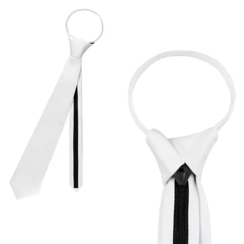 Equetech White Competition Zip Tie-White