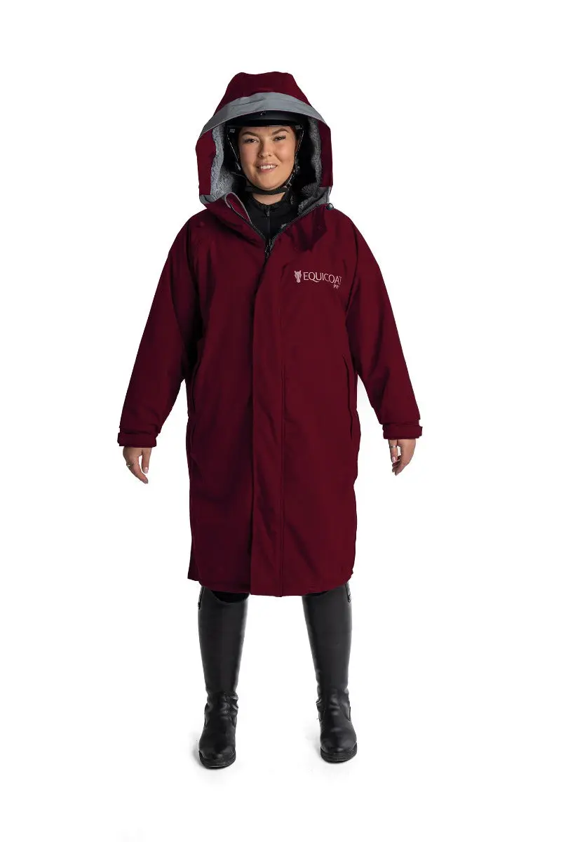 Reincoat Pro Adults Burgundy Waterproof Dry Robe