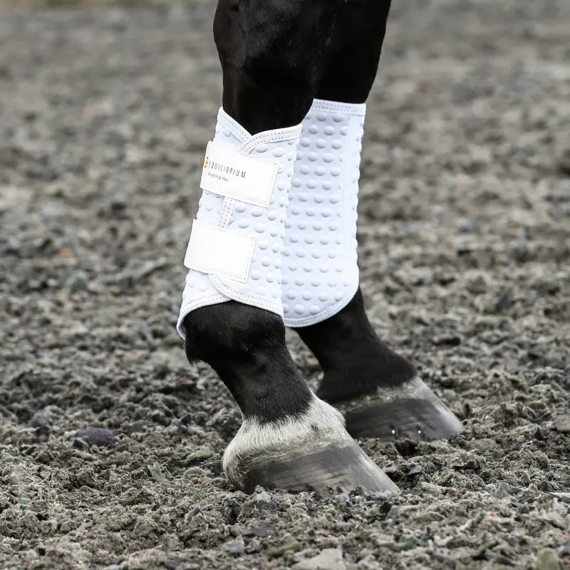 Equilibrium White Stretch & Flex Flatwork Wraps