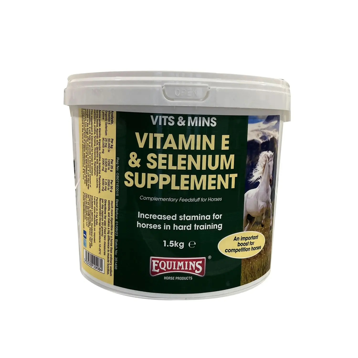 Equimins Vitamin E & Selenium Supplement - Image 2
