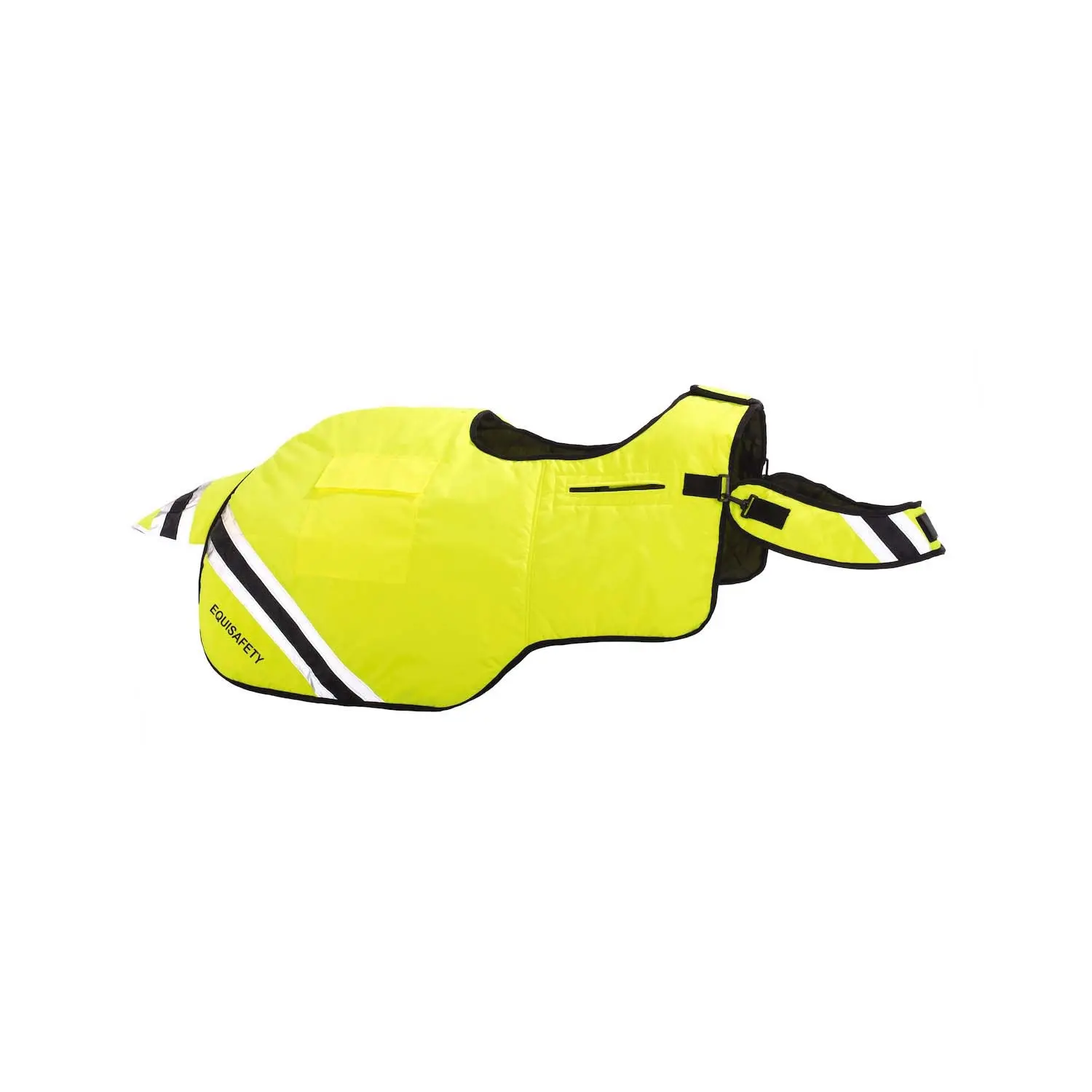 Equisafety Hi-Vis Waterproof Wrap Around Rug Yellow