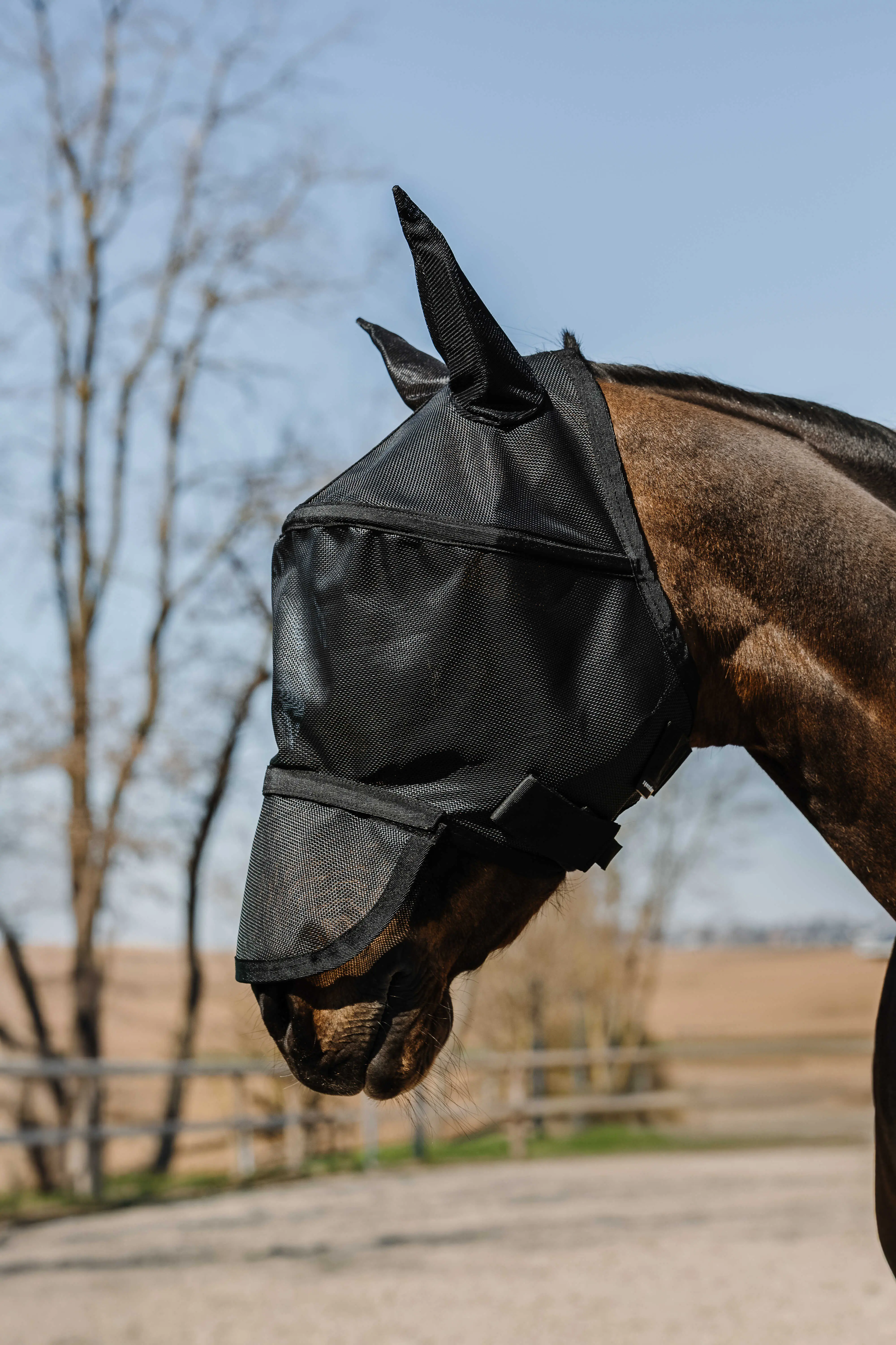 Equithème Protec Fly Mask/UV Mask - Image 2