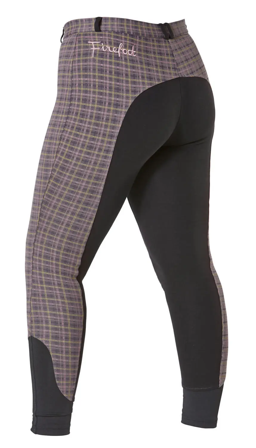 Firefoot Farsley Breeches Kids Rose Gold Check - Image 5