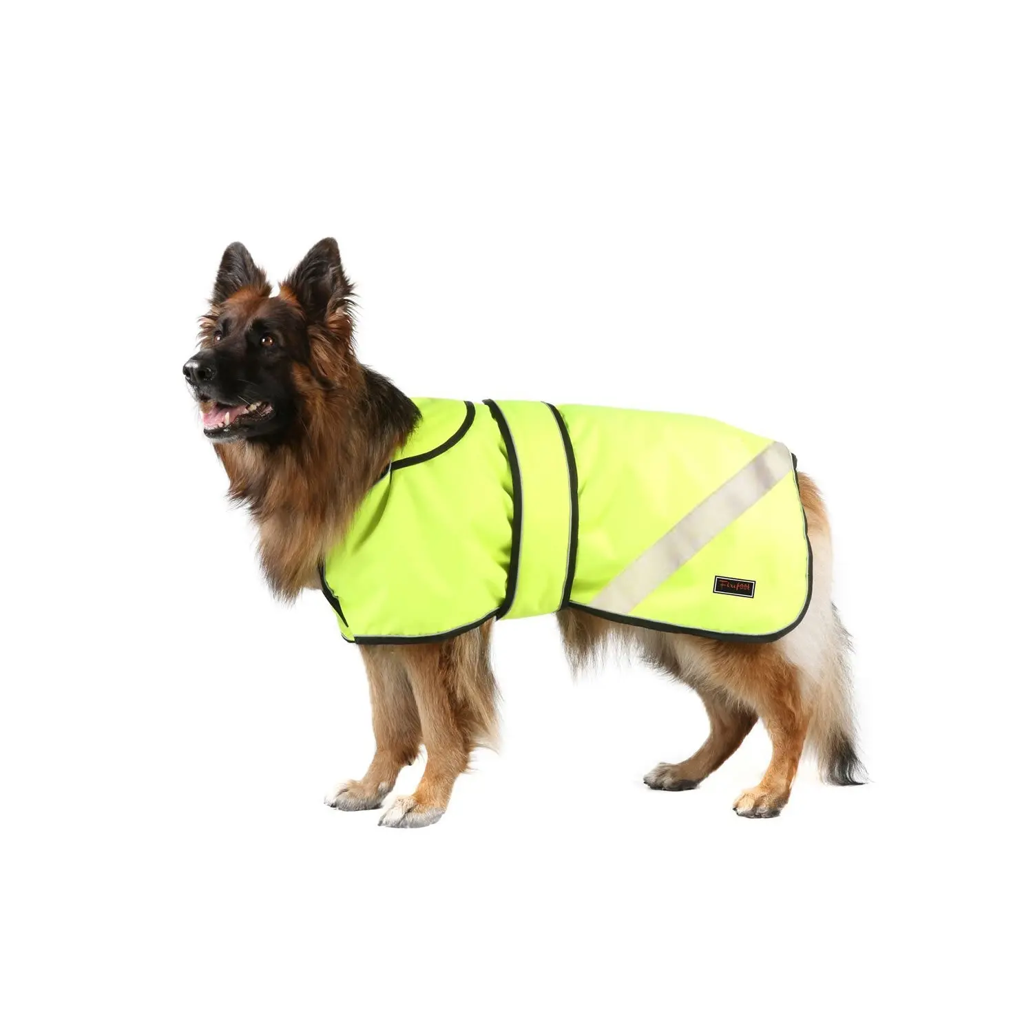 Firefoot Waterproof 2-In-1 Dog Coat Hi Vis Yellow - Image 4