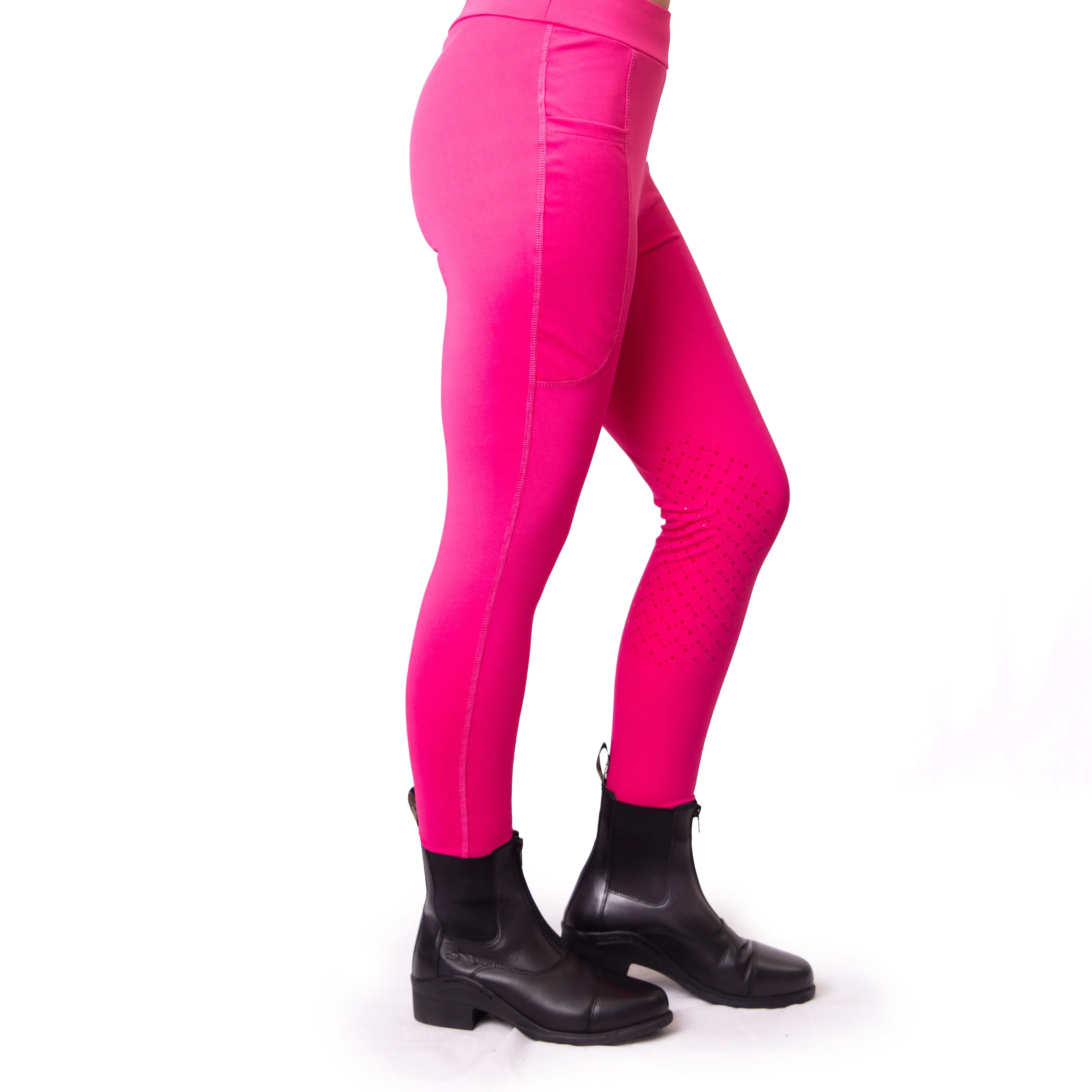 Gallop Childrens Pocket Silicone Knee Tights - Image 18