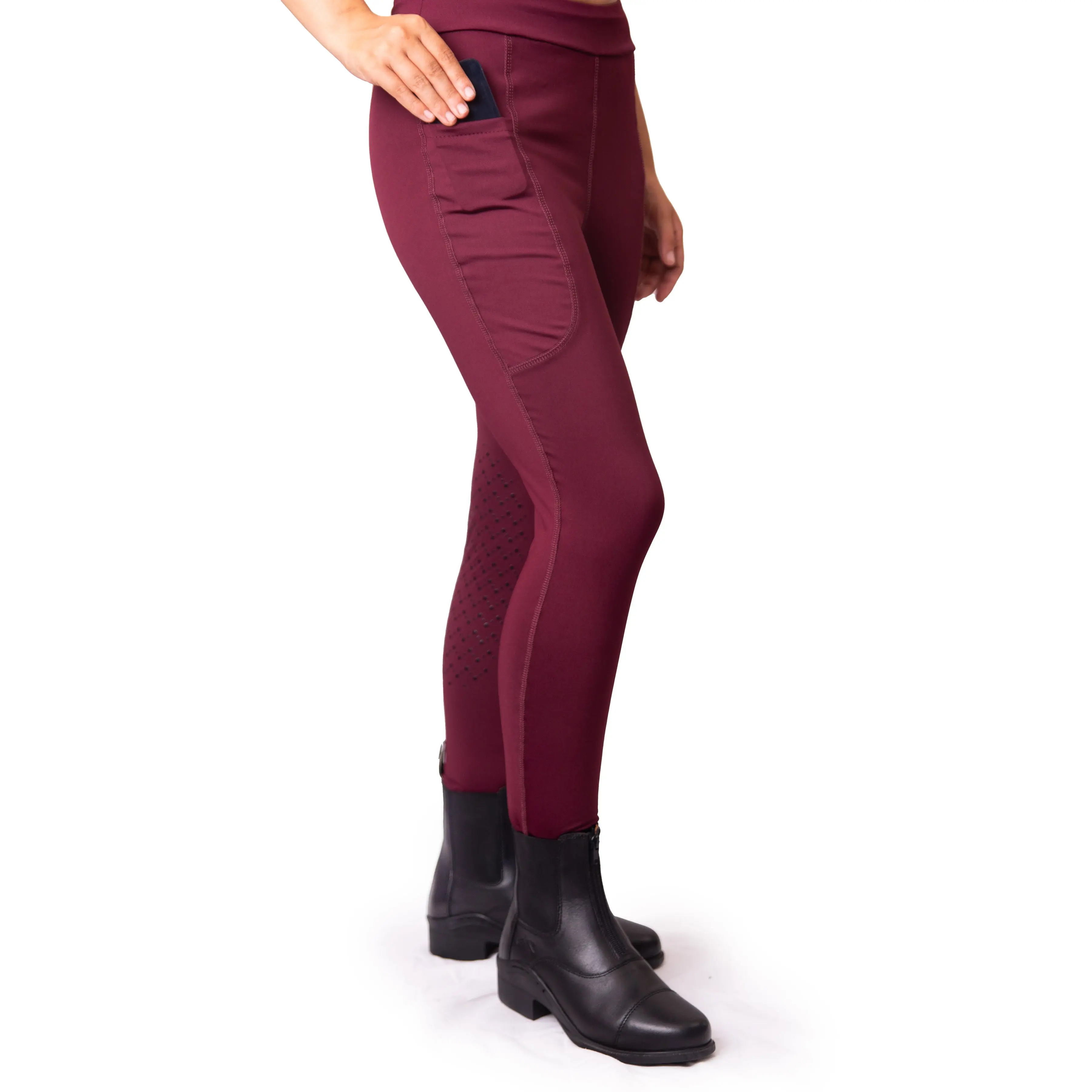 Gallop Childrens Pocket Silicone Knee Tights - Image 43