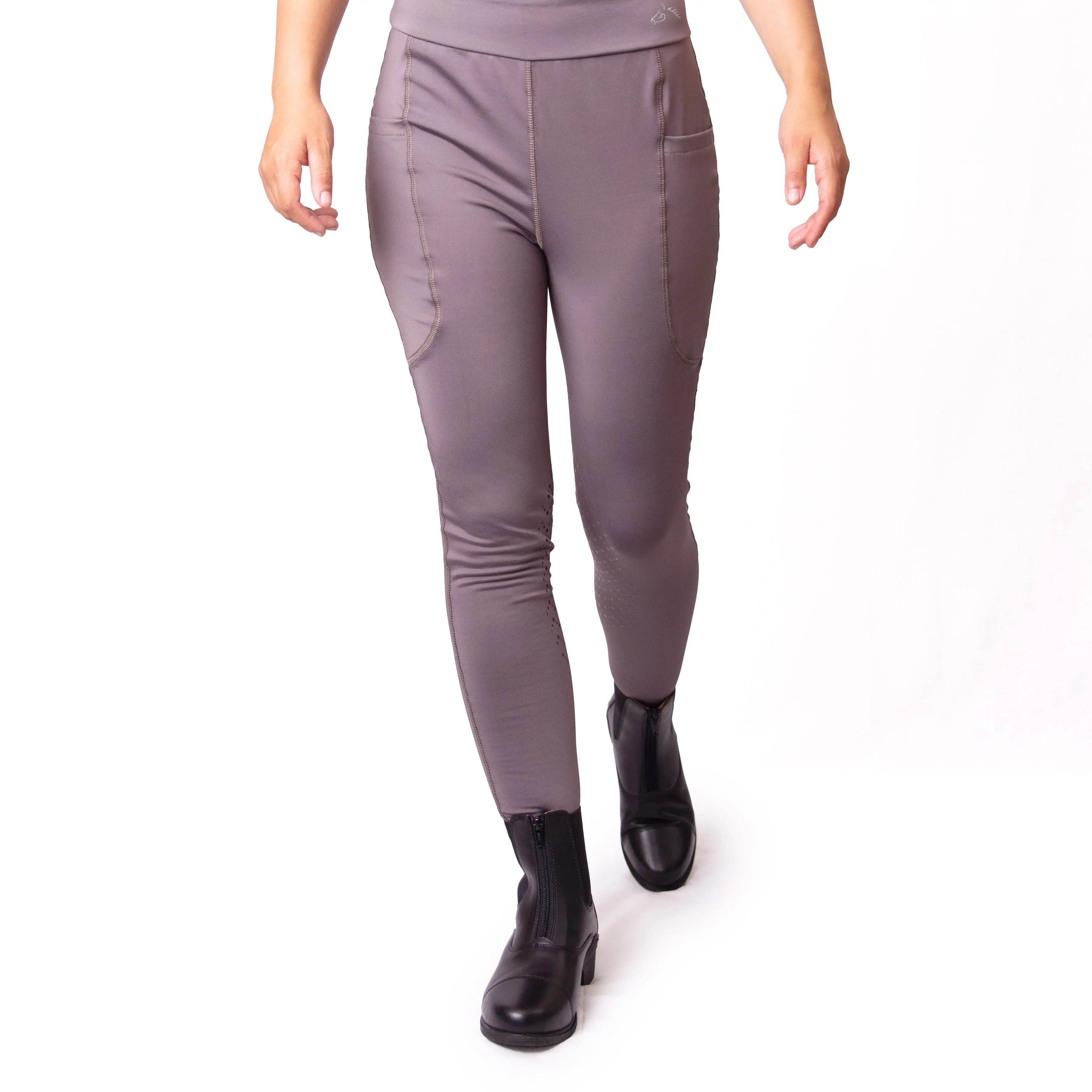 Gallop Childrens Pocket Silicone Knee Tights - Image 49