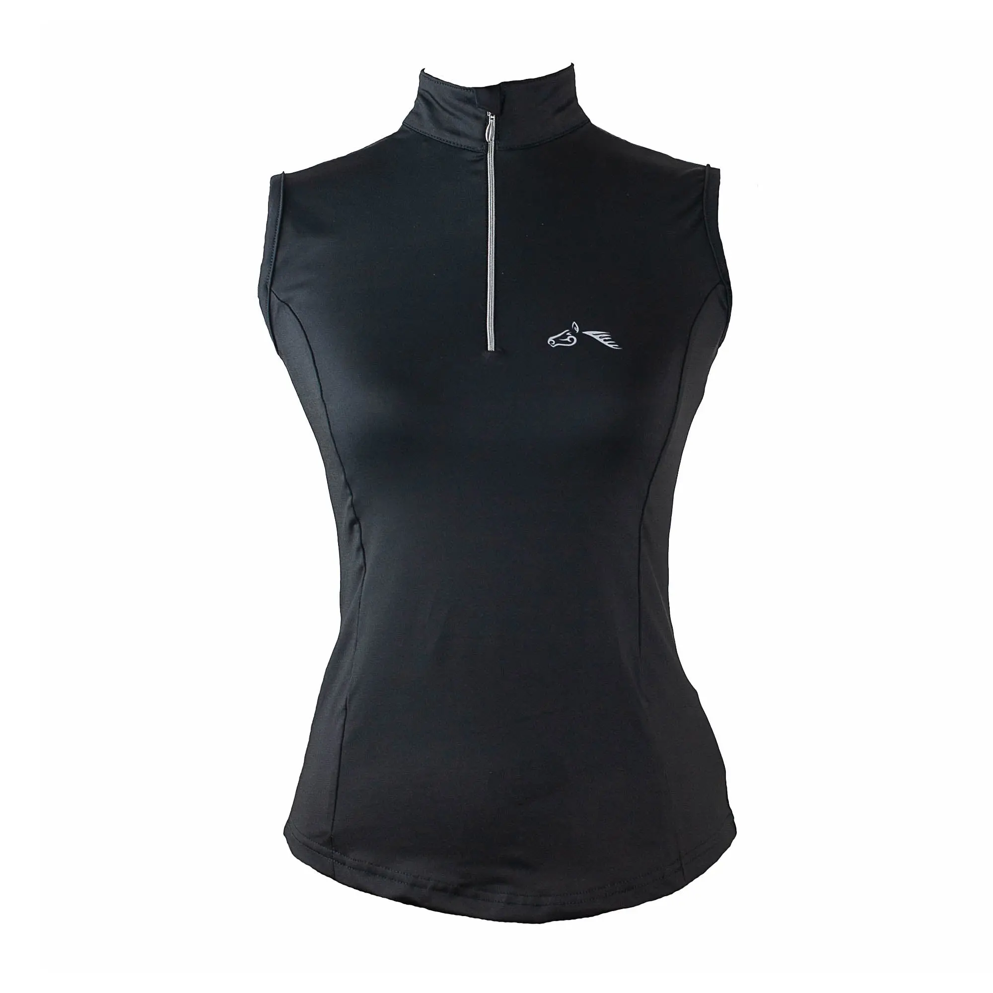 Gallop Sleeveless Zipped Neck Base Layer - Image 2