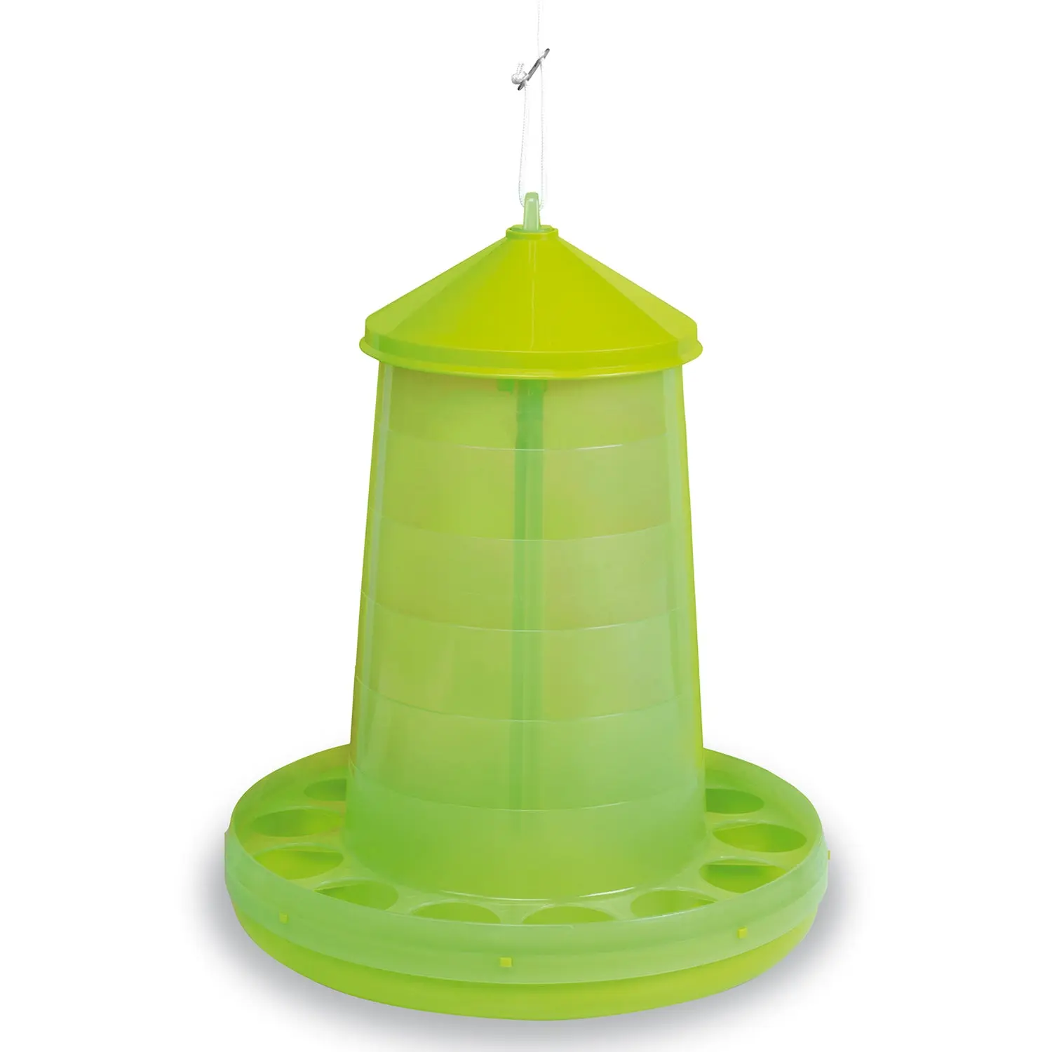 Gaun Poultry Feeder Plastic Green - Image 5