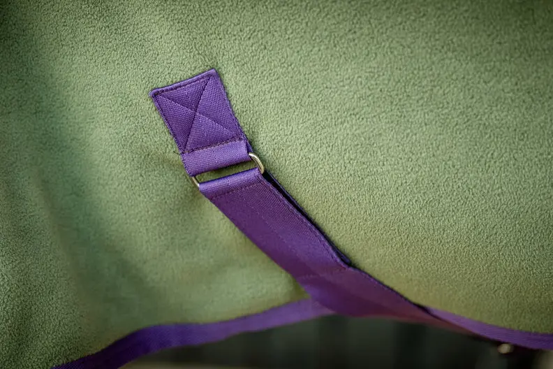 Horseware Ireland Amigo Fleece Cooler Bramble - Image 7