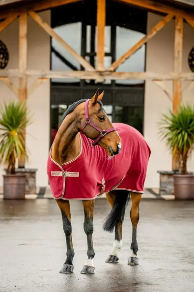 Horseware Ireland Amigo Fleece Cooler Mulberry - Image 8