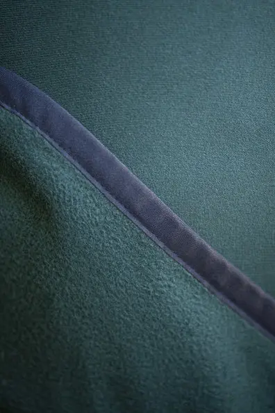 Horseware Ireland Amigo Jersey Cooler Dynasty Green / Navy & Silver - Image 5