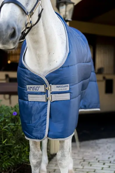 Horseware Ireland Amigo Ripstop Insulator Plus Pony Stable Rug 200G - Image 3