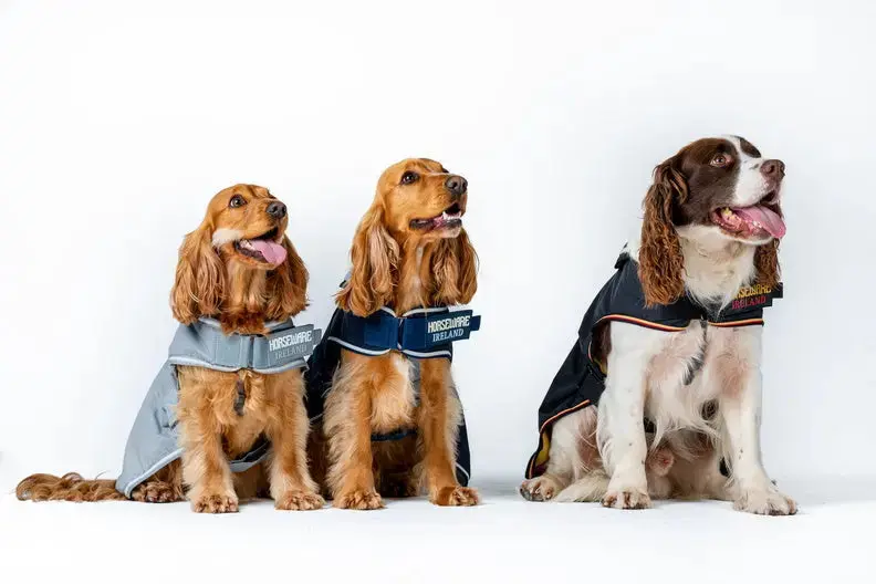 Horseware Ireland Newmarket Dog Coat Witney Navy - Image 7