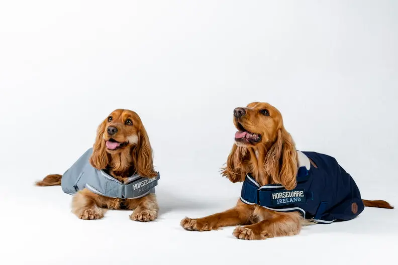 Horseware Ireland Newmarket Dog Coat Witney Charcoal - Image 8