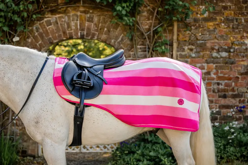 Horseware Ireland Newmarket Exercise Sheet Witney Pink - Image 8