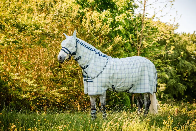 Horseware Ireland Newmarket Fly Mask Witney Navy - Image 3
