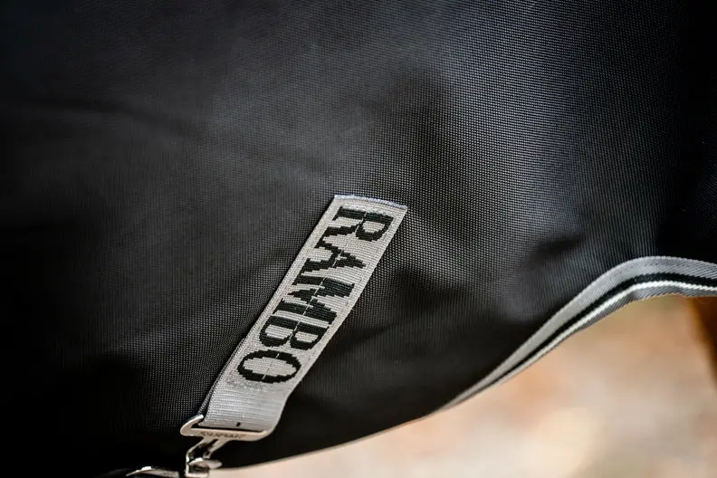 Horseware Ireland Rambo 1680D Plus Turnout Rug 0G Black / Thunderstorm Grey & Silver - Image 16