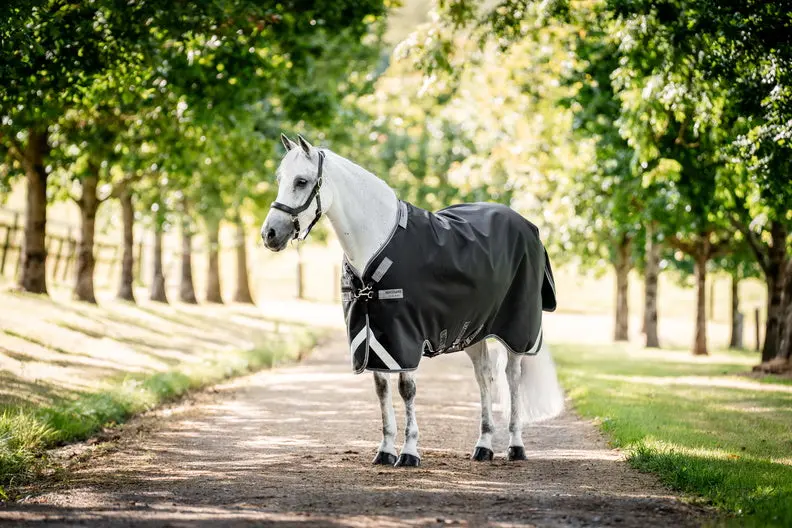 Horseware Ireland Rambo Black 1680D 450G Vari-Layer Turnout Rug - Image 11