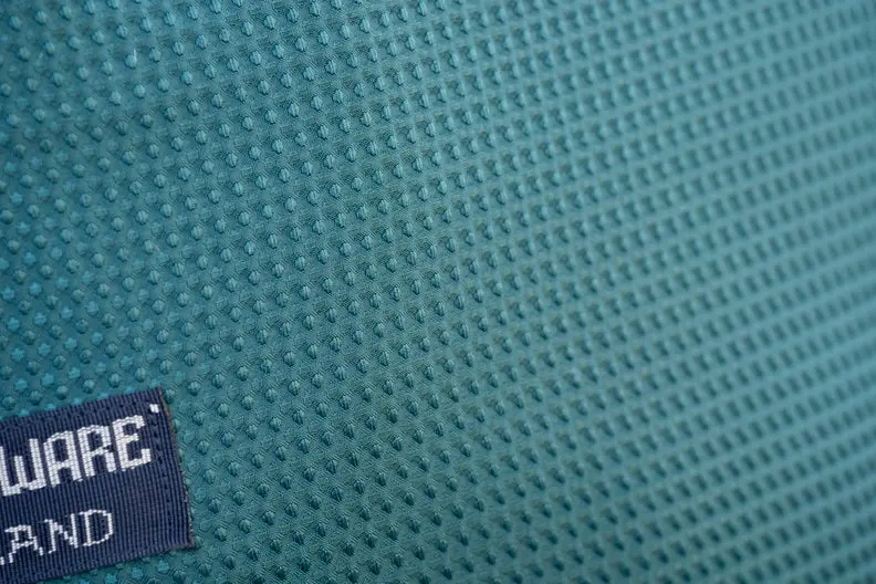 Horseware Ireland Rambo Techni Waffle Cooler Dynasty Green / Navy & Silver - Image 8