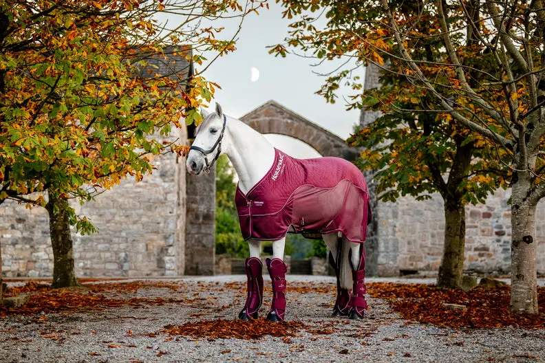 Horseware Ireland Signature Travel Boots Burgundy - Image 12