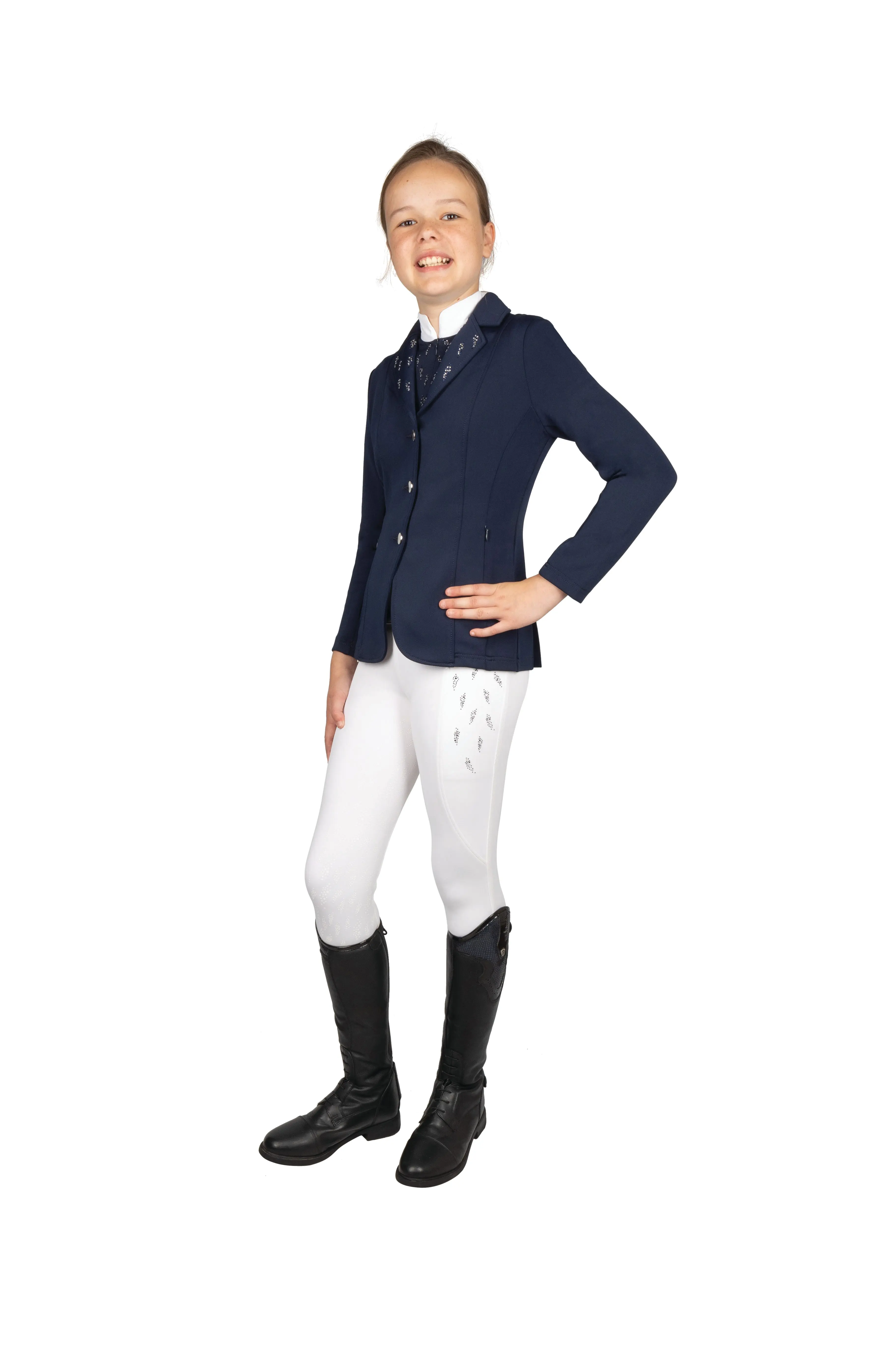 Hy Equestrian Children's Roka Reign Show Jacket - Image 6