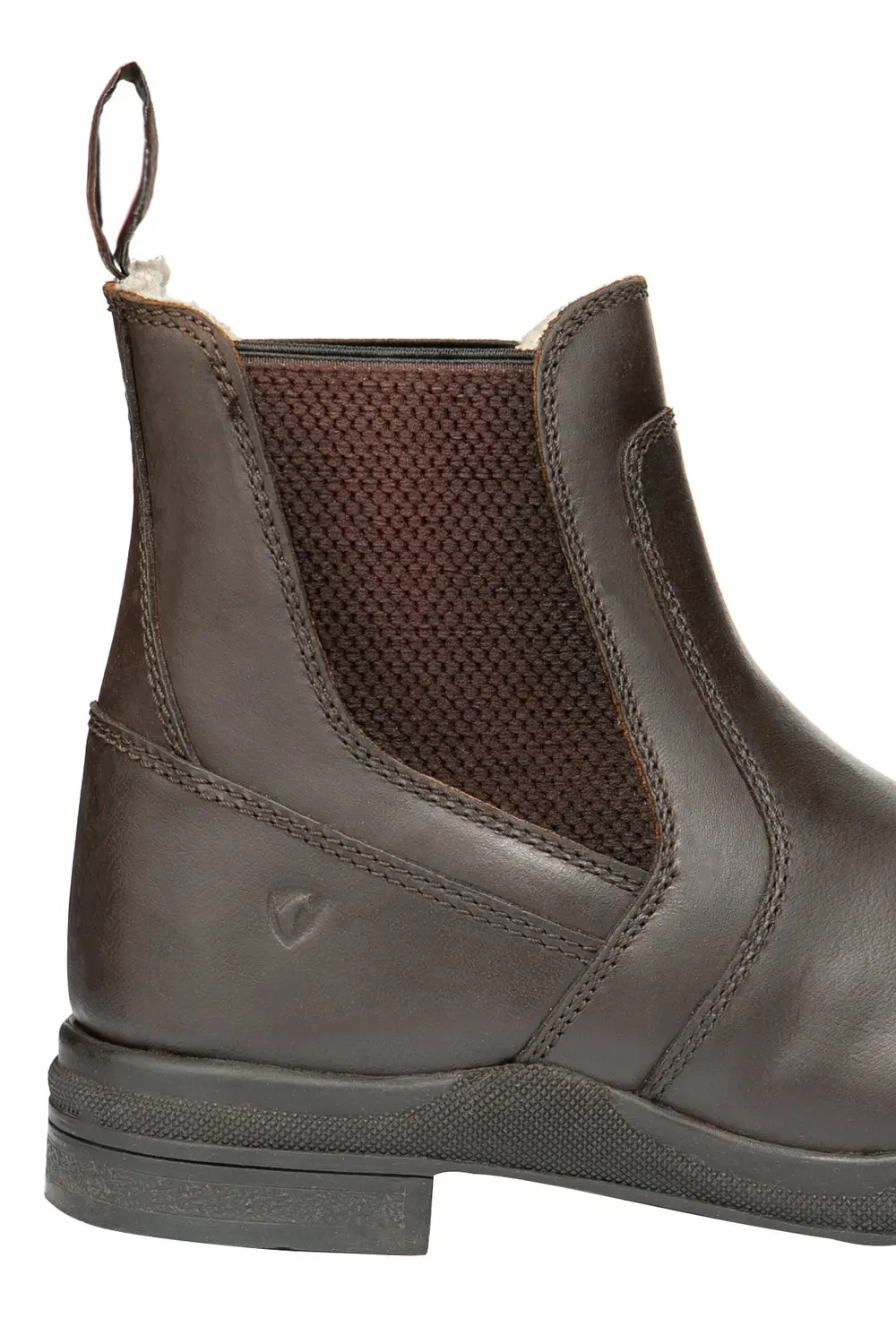 Hy Equestrian Fleece Lined Wax Leather Jodhpur Boot - Image 6