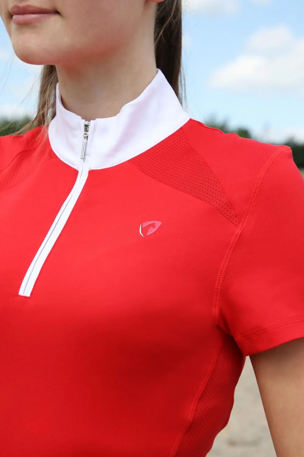 Hy Equestrian Scarlet Show Shirt - Image 2