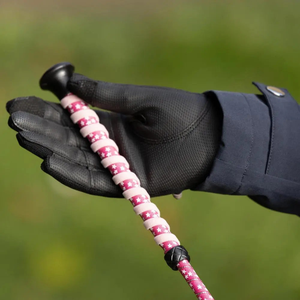 Hy Equestrian Spiral Star Riding Whip - Image 5