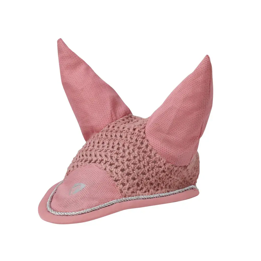 Hy Equestrian Synergy Fly Veil Rose/ Silver