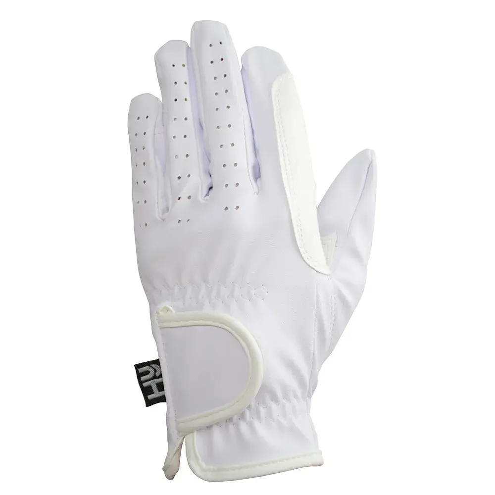 Hy Equestrian Synthetic Leather Riding Gloves