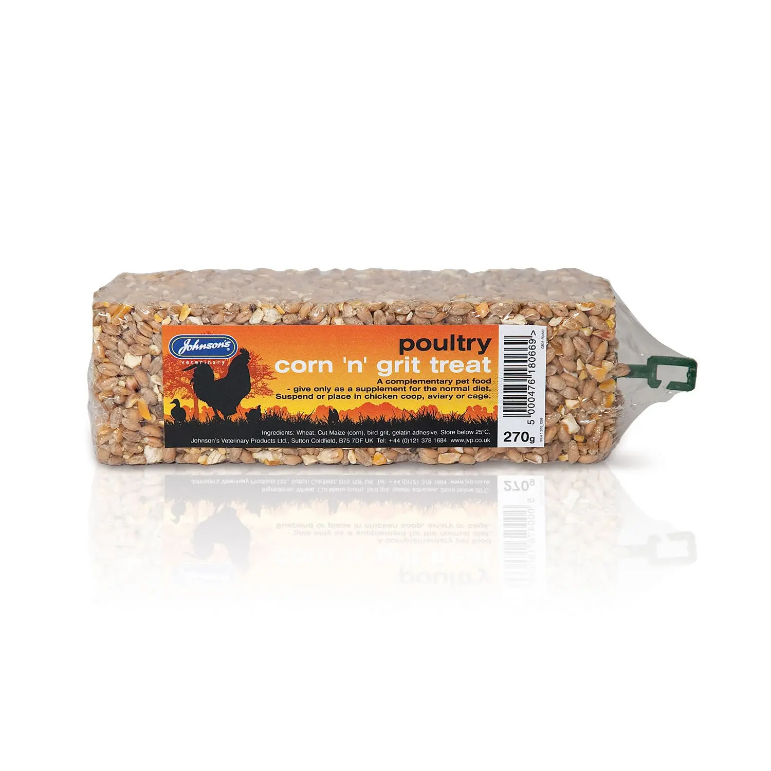 Johnson'S Veterinary Poultry Corn 'N' Grit Treat