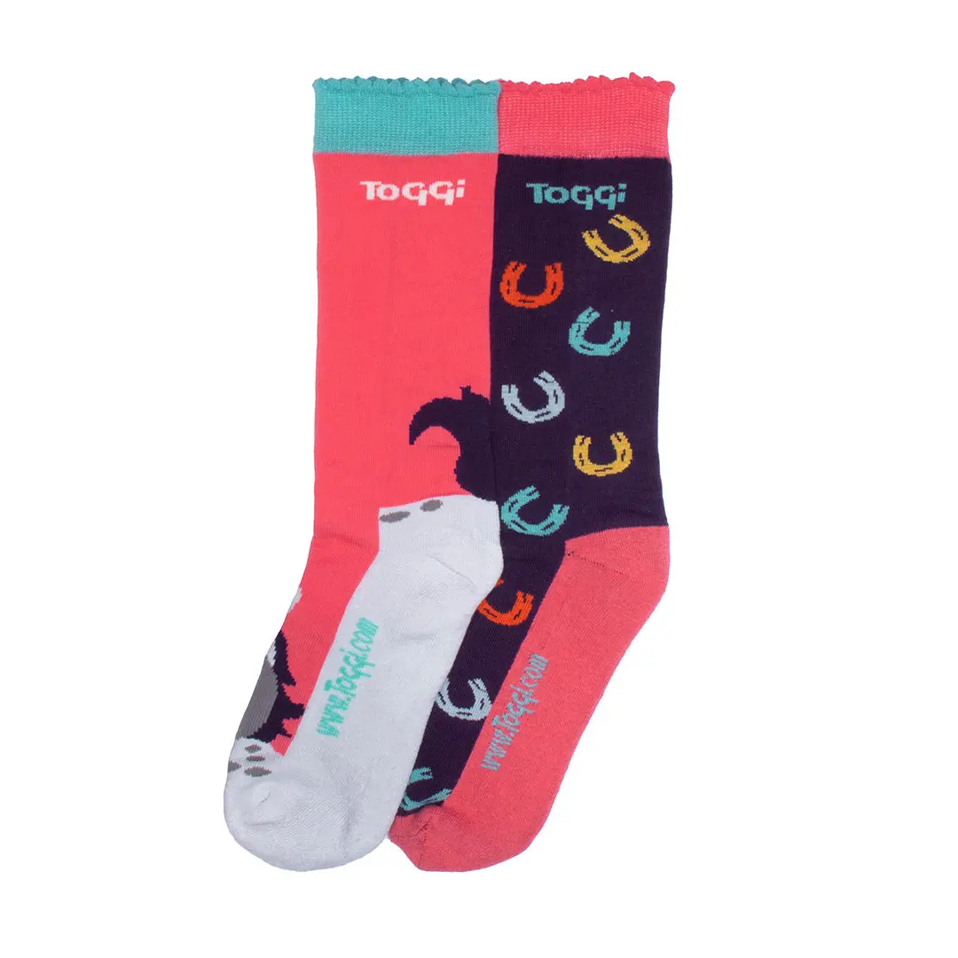 Toggi Kara Childrens 2 Pack Socks - Image 2