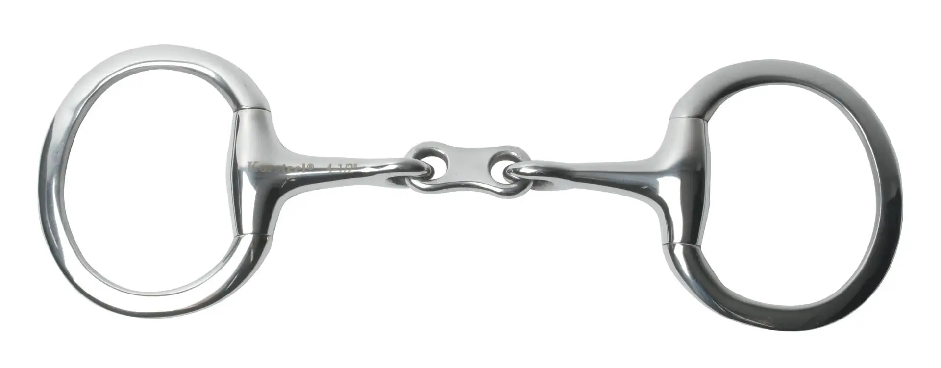 Korsteel Stainless Steel French Link Eggbutt Snaffle